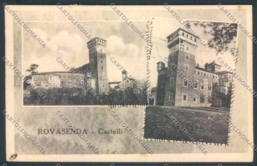 Vercelli Rovasenda PIEGHINE cartolina ZT6525 – fronte