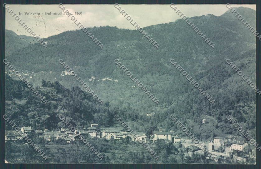 Vercelli Balmuccia cartolina ZT6540 – fronte