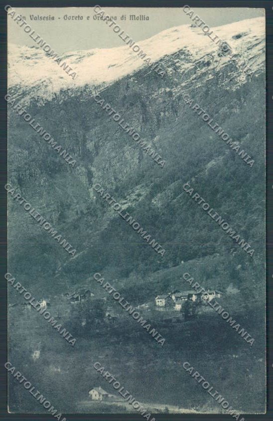 Vercelli Goreto Grampa Mollia cartolina ZT6541 – fronte