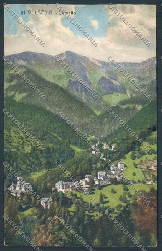 Vercelli Cervatto cartolina ZT6553 – fronte