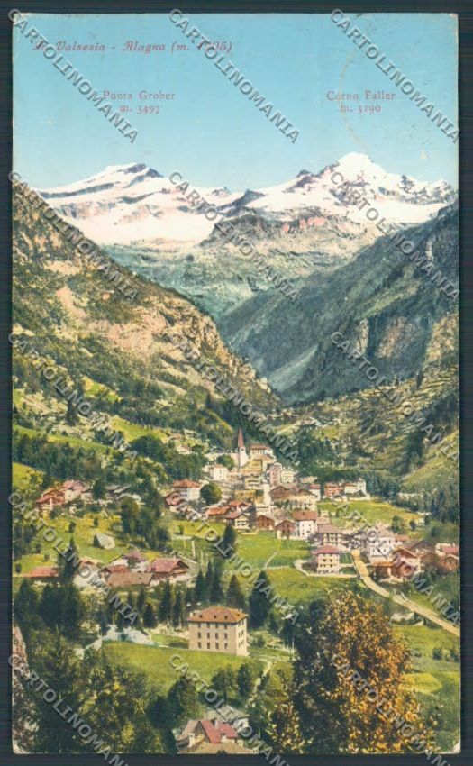 Vercelli Alagna cartolina ZT6608 – fronte
