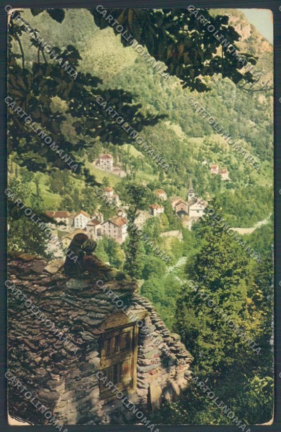 Vercelli Fobello cartolina ZT6610 – fronte