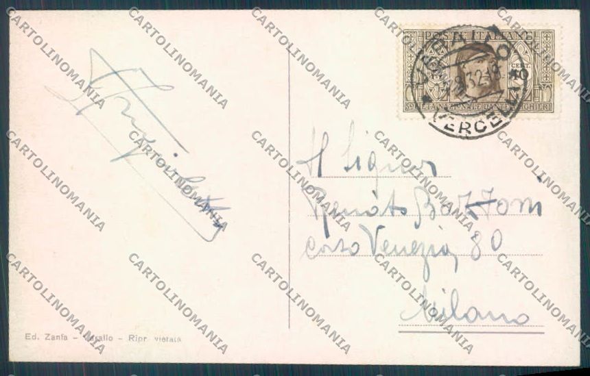 Vercelli Alagna cartolina ZT6630 – retro