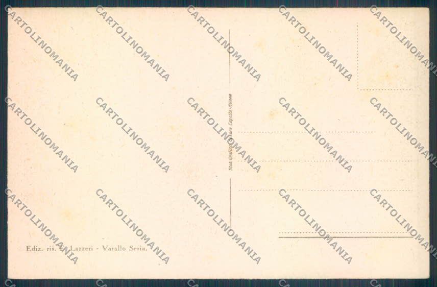 Vercelli Valsesia Costumi cartolina ZT6631 – retro