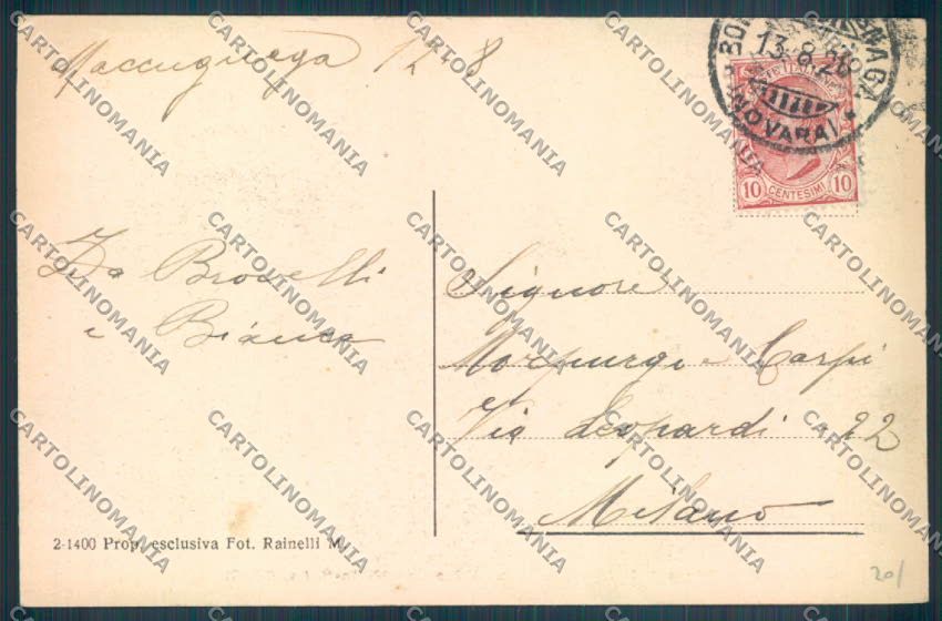 Vercelli Capanna Marinelli cartolina ZT6638 – retro