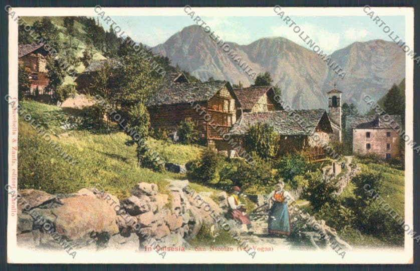 Vercelli San Nicolao cartolina ZT6641 – fronte