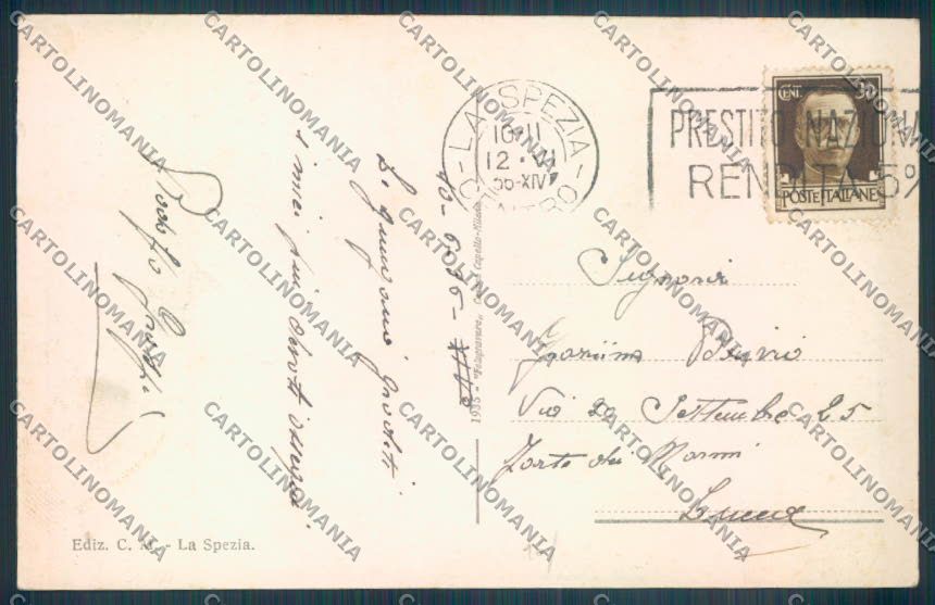 La Spezia Città cartolina ZT6659 – retro
