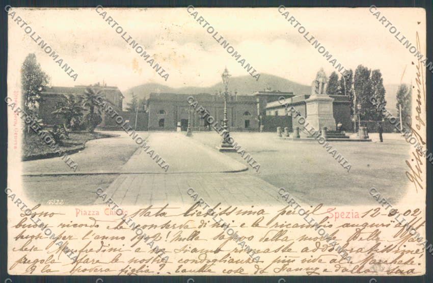 La Spezia Città cartolina ZT6663 – fronte