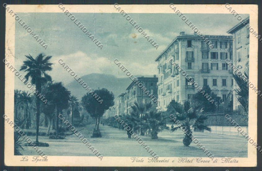 La Spezia Città PIEGHINE cartolina ZT6693 – fronte