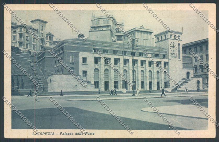 La Spezia Città PIEGHE cartolina ZT6714 – fronte