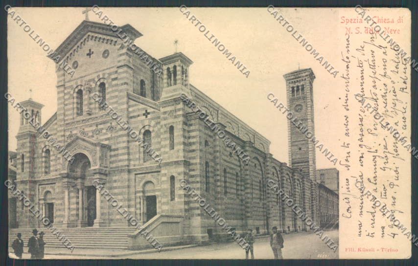 La Spezia Città cartolina ZT6717 – fronte