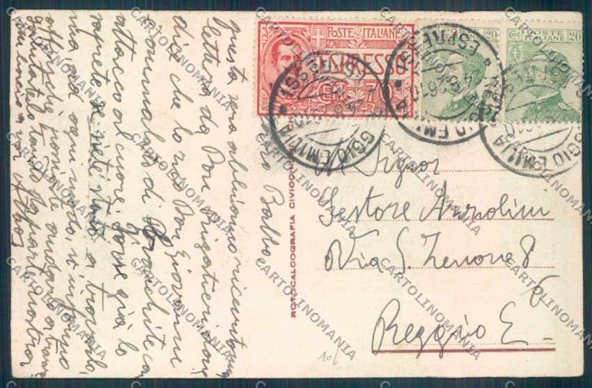 La Spezia Città cartolina ZT6719 – retro