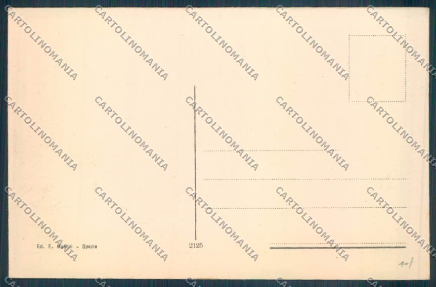 La Spezia Città PIEGATA cartolina ZT6740 – retro