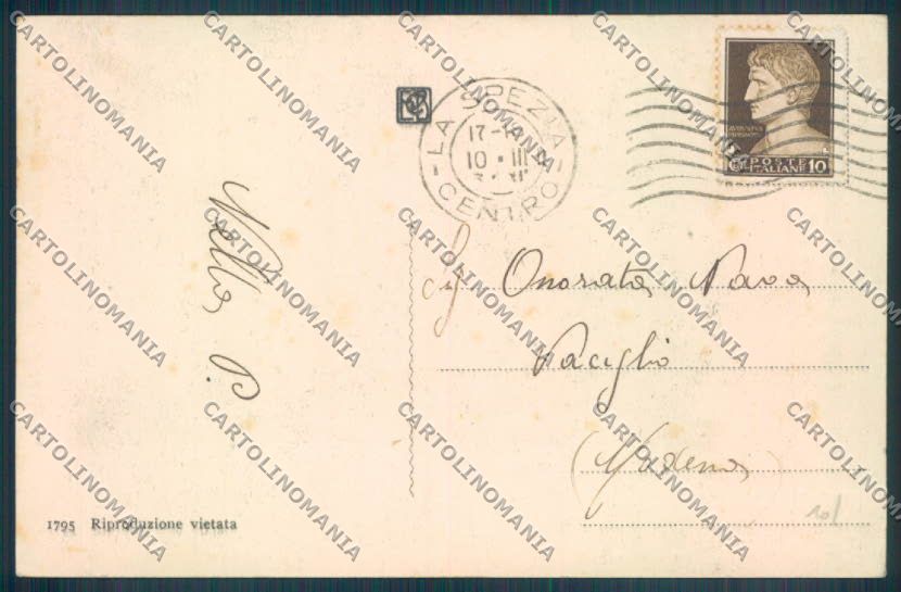 La Spezia Città cartolina ZT6752 – retro