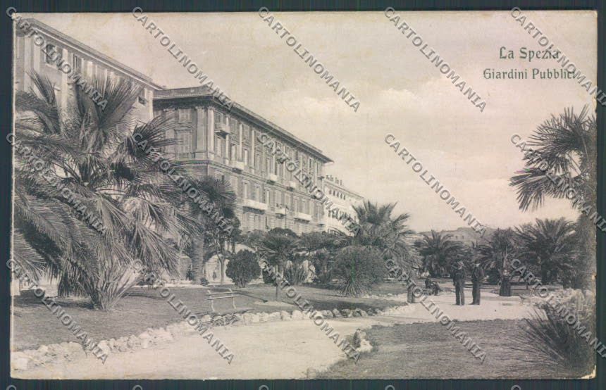 La Spezia Città PIEGA cartolina ZT6759 – fronte