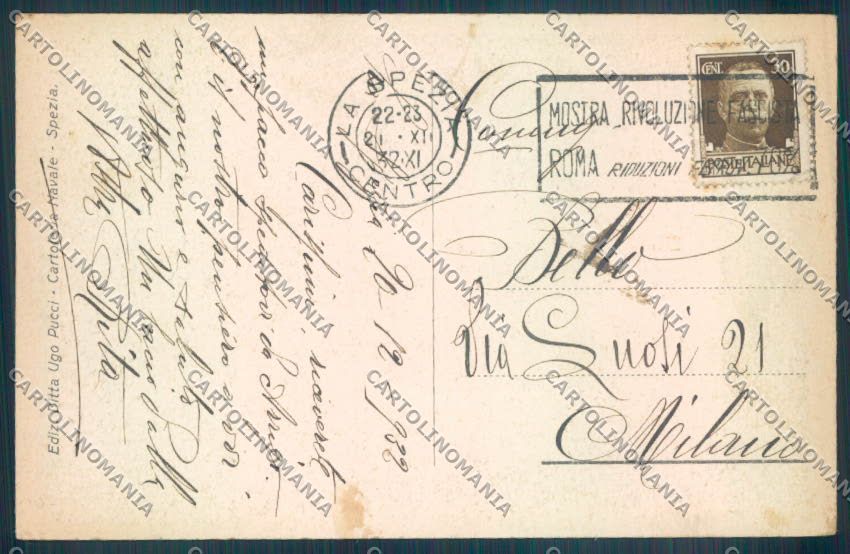 La Spezia Città cartolina ZT6790 – retro