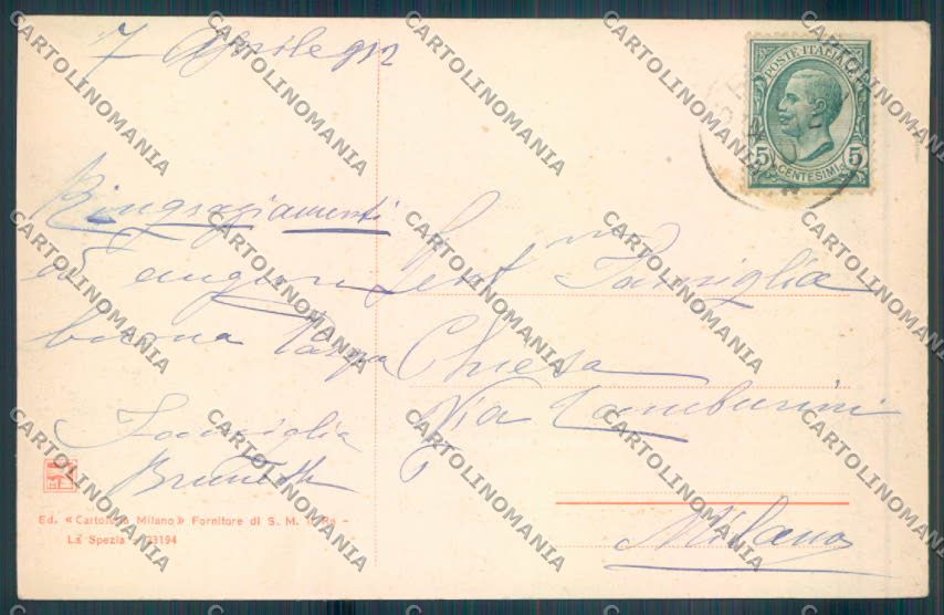 La Spezia Città cartolina ZT6794 – retro