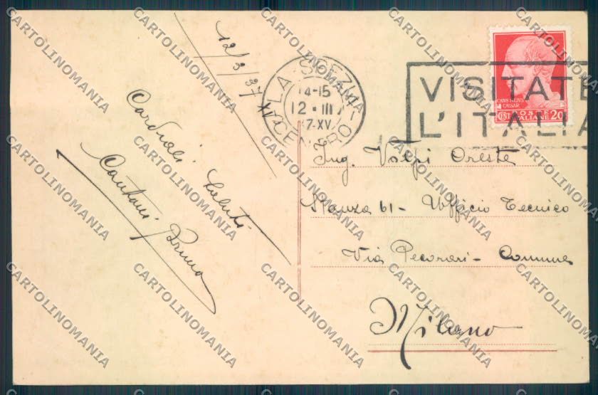 La Spezia Città cartolina ZT6795 – retro