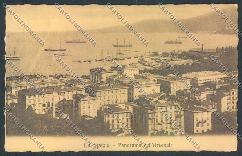 La Spezia Città cartolina ZT6798 – fronte