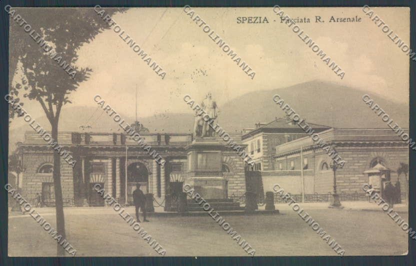 La Spezia Città Arsenale cartolina ZT6801 – fronte
