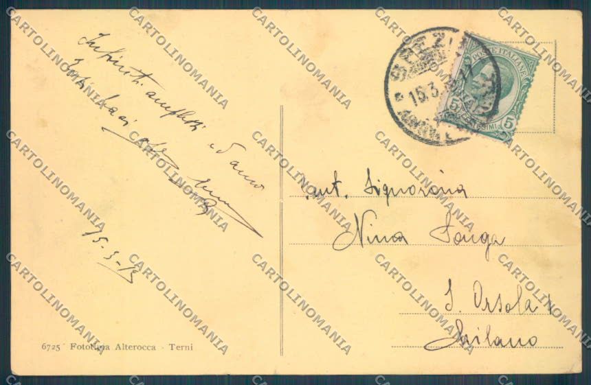 La Spezia Città STRAPPINO cartolina ZT6814 – retro