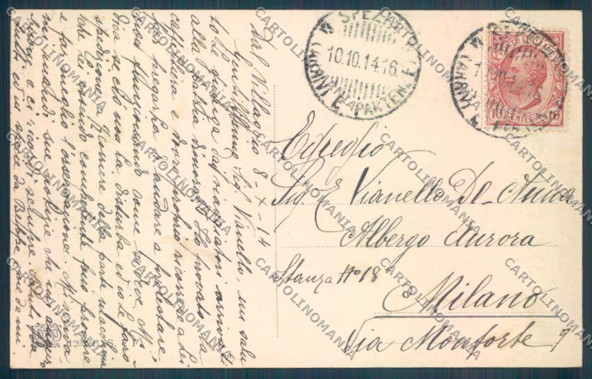 La Spezia Città cartolina ZT6817 – retro