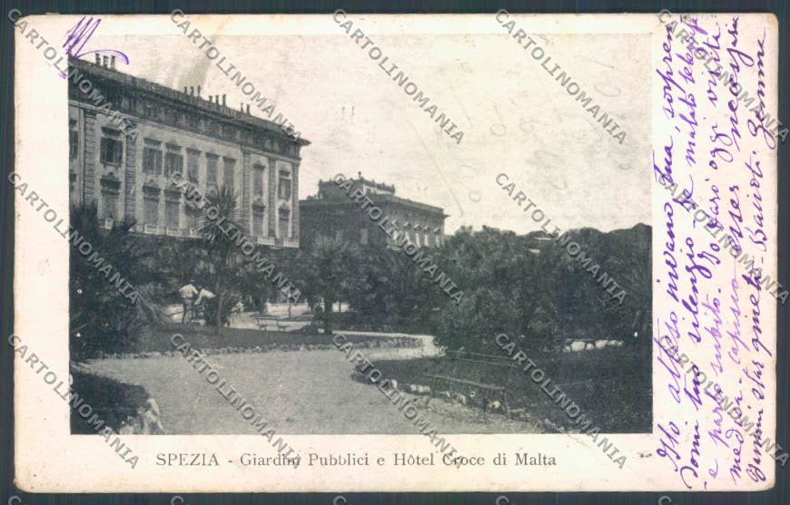 La Spezia Città PEGHINE cartolina ZT6826 – fronte