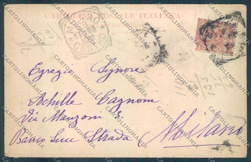La Spezia Città PEGHINE cartolina ZT6826 – retro
