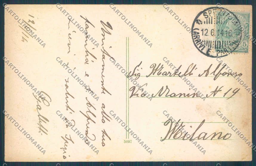 La Spezia Città cartolina ZT6830 – retro