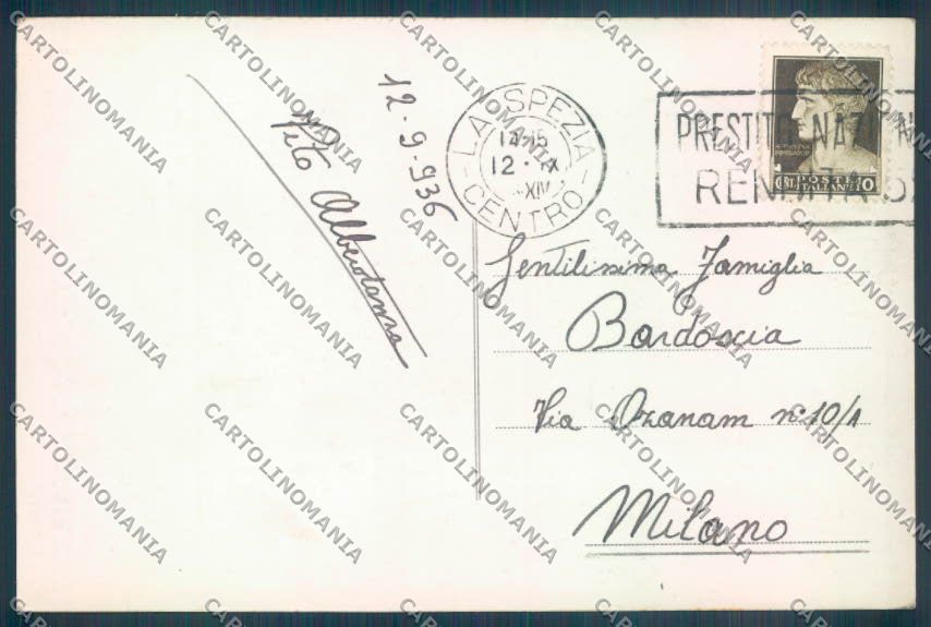 La Spezia Città Foto cartolina ZT6835 – retro