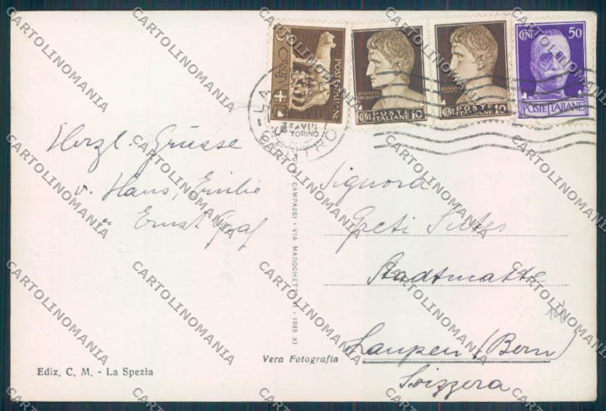 La Spezia Città Foto cartolina ZT6841 – retro