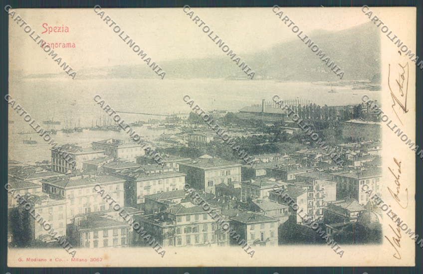 La Spezia Città cartolina ZT6857 – fronte
