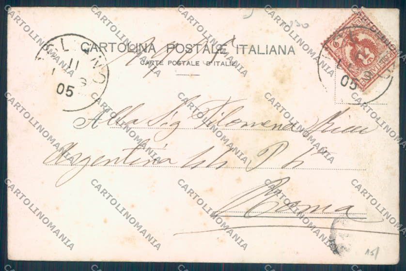La Spezia Città Caserma Marina cartolina ZT6866 – retro