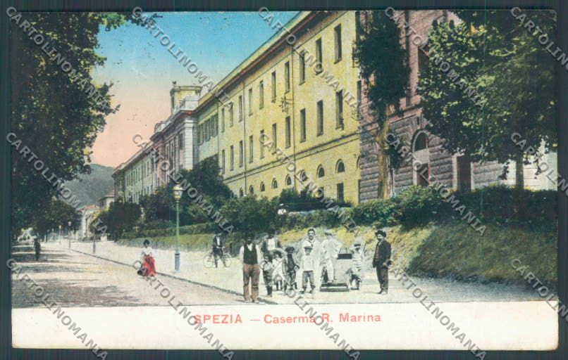 La Spezia Città Caserma Marina cartolina ZT6868 – fronte