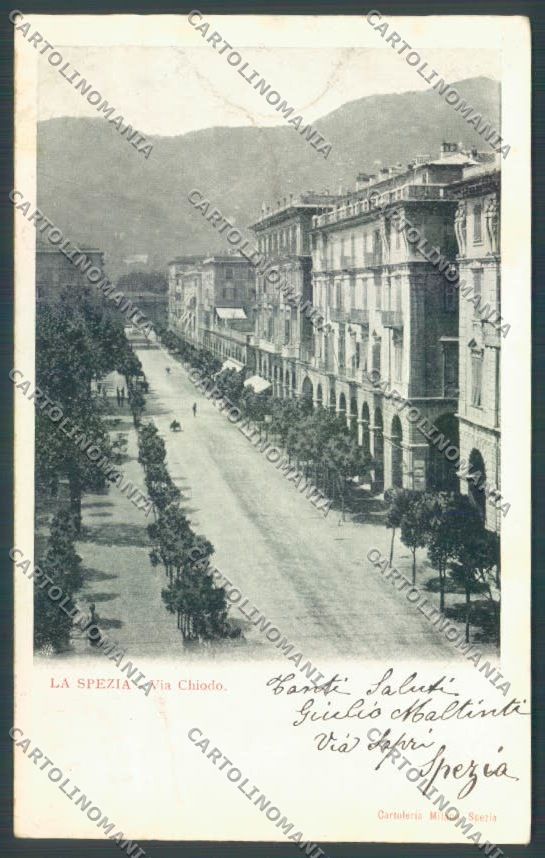 La Spezia Città cartolina ZT6879 – fronte