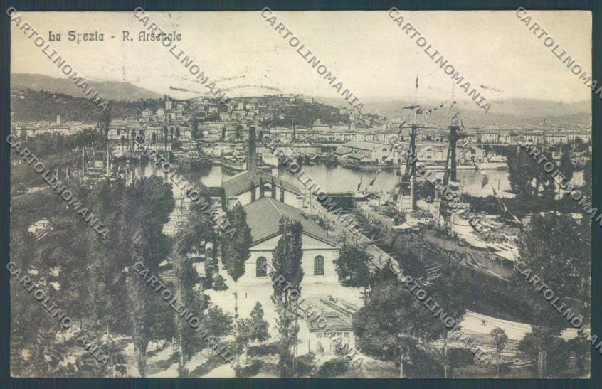 La Spezia Città Arsenale cartolina ZT6885 – fronte