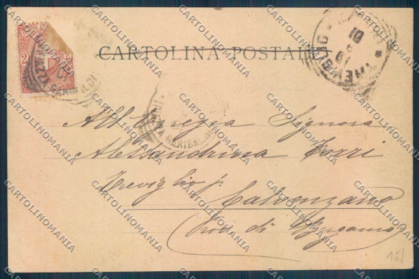 La Spezia Città cartolina ZT6890 – retro