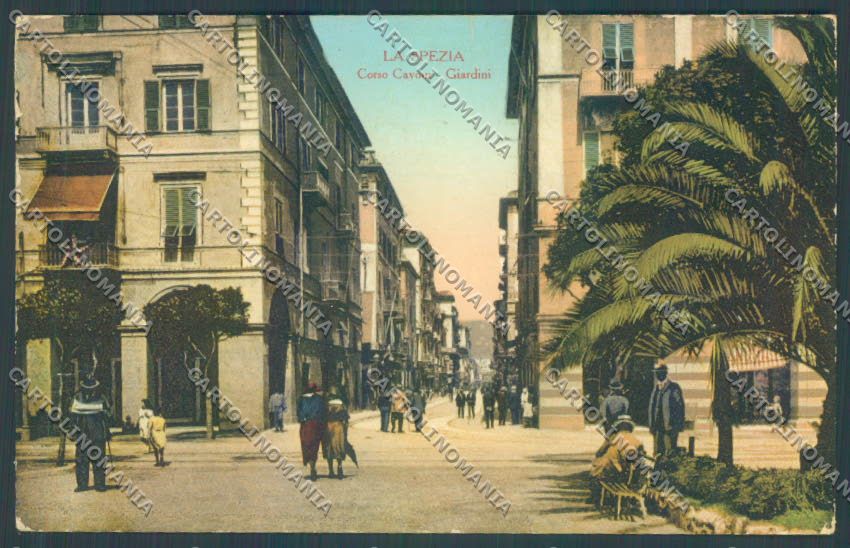 La Spezia Città PIEGHINE cartolina ZT6892 – fronte