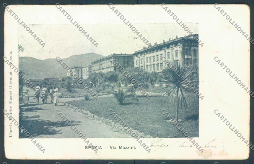 La Spezia Città PIEGA cartolina ZT6895 – fronte