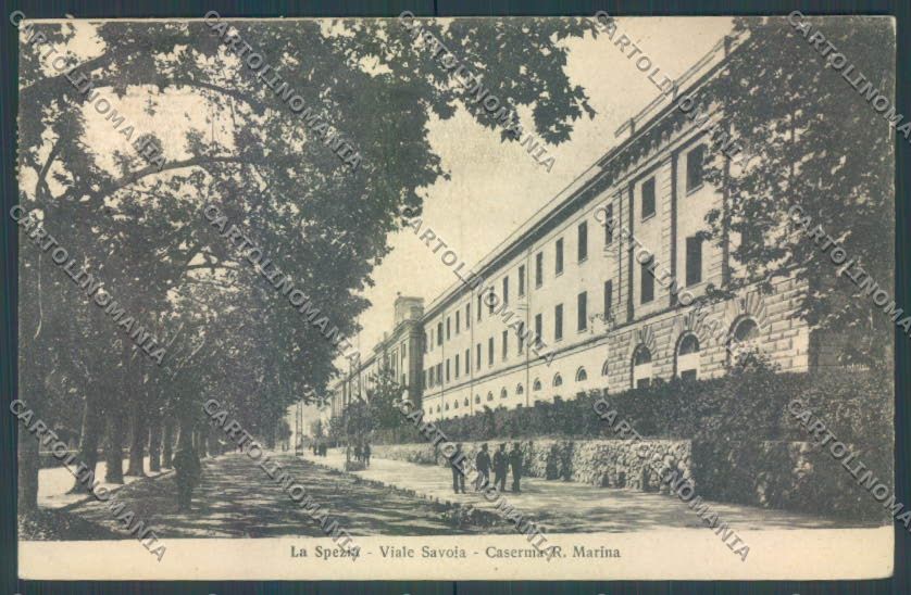 La Spezia Città Caserma Marina cartolina ZT6896 – fronte