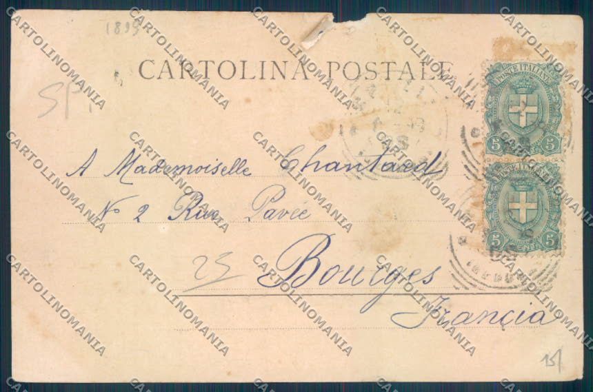 La Spezia Città RIPARATA cartolina ZT6897 – retro