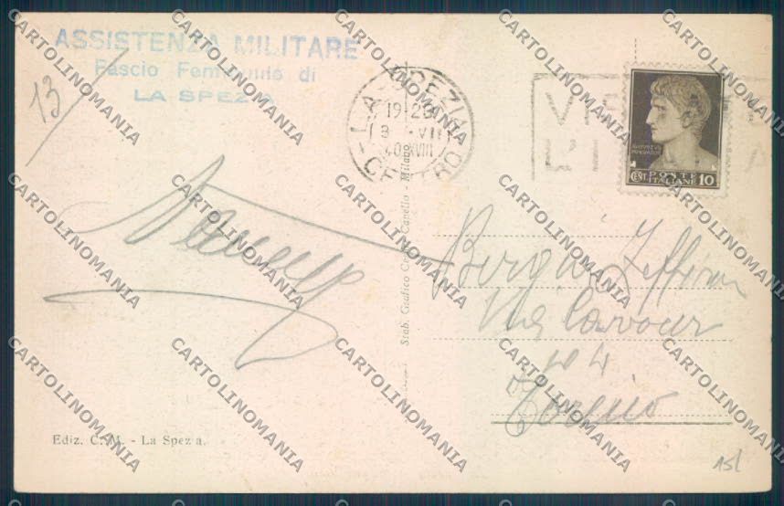 La Spezia Città cartolina ZT6900 – retro