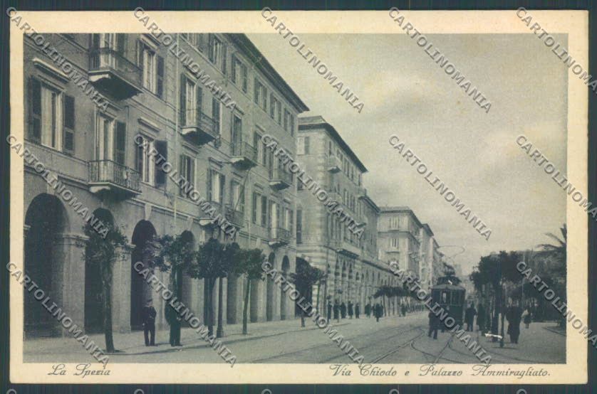 La Spezia Città Tram cartolina ZT6901 – fronte