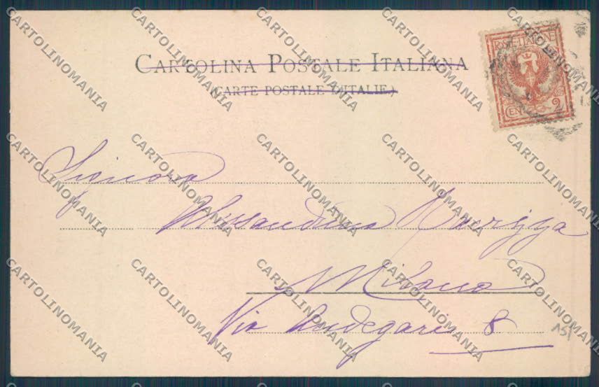 La Spezia Città cartolina ZT6903 – retro