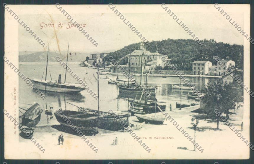 La Spezia Varignano PIEGHINA cartolina ZT6911 – fronte