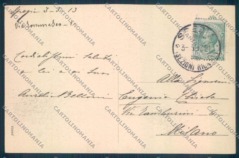La Spezia Città cartolina ZT6935 – retro