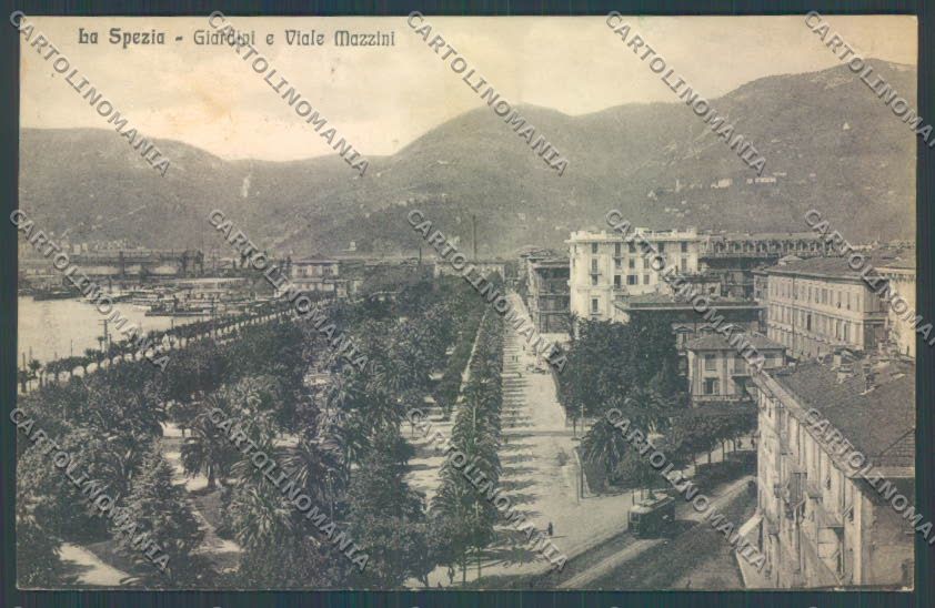 La Spezia Città Tram STRAPPINO cartolina ZT6937 – fronte
