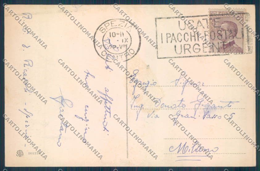 La Spezia Città Tram STRAPPINO cartolina ZT6937 – retro