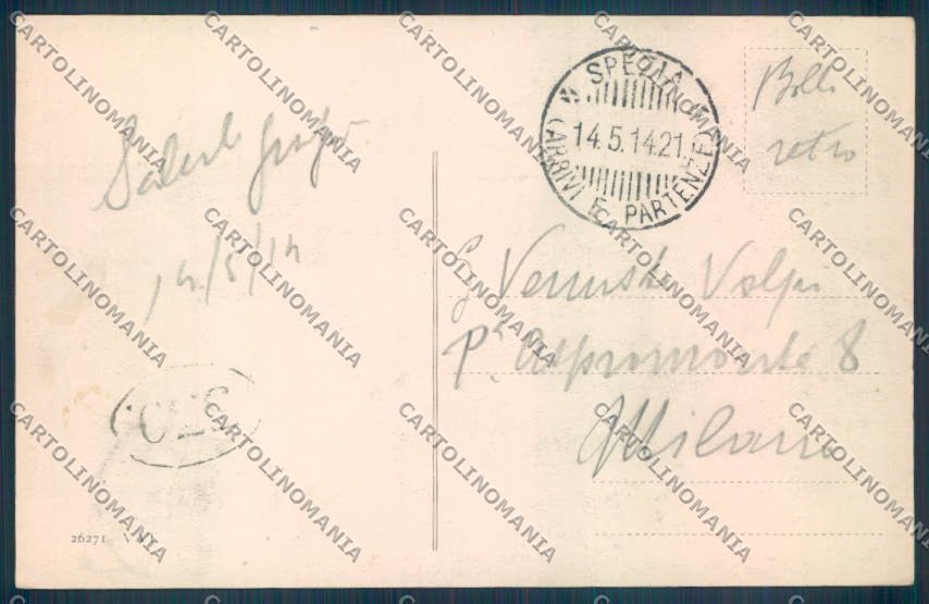 La Spezia Città Garibaldi cartolina ZT6940 – retro