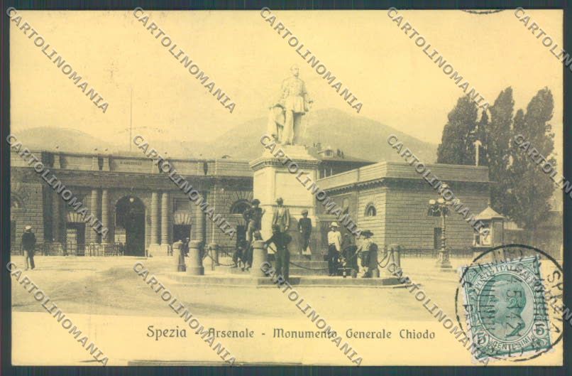 La Spezia Città Arsenale cartolina ZT6947 – fronte